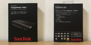 サンディスク イメージメイト プロ マルチカード リーダー ライター SDDR-489-J47 パッケージ